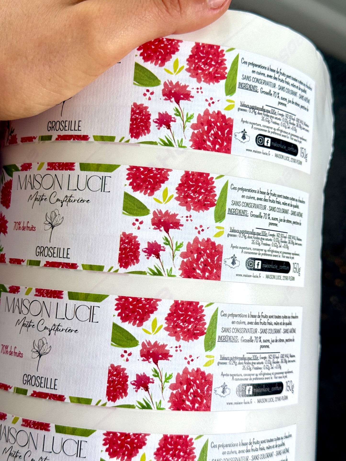 GOSEILLE 70 % de fruits