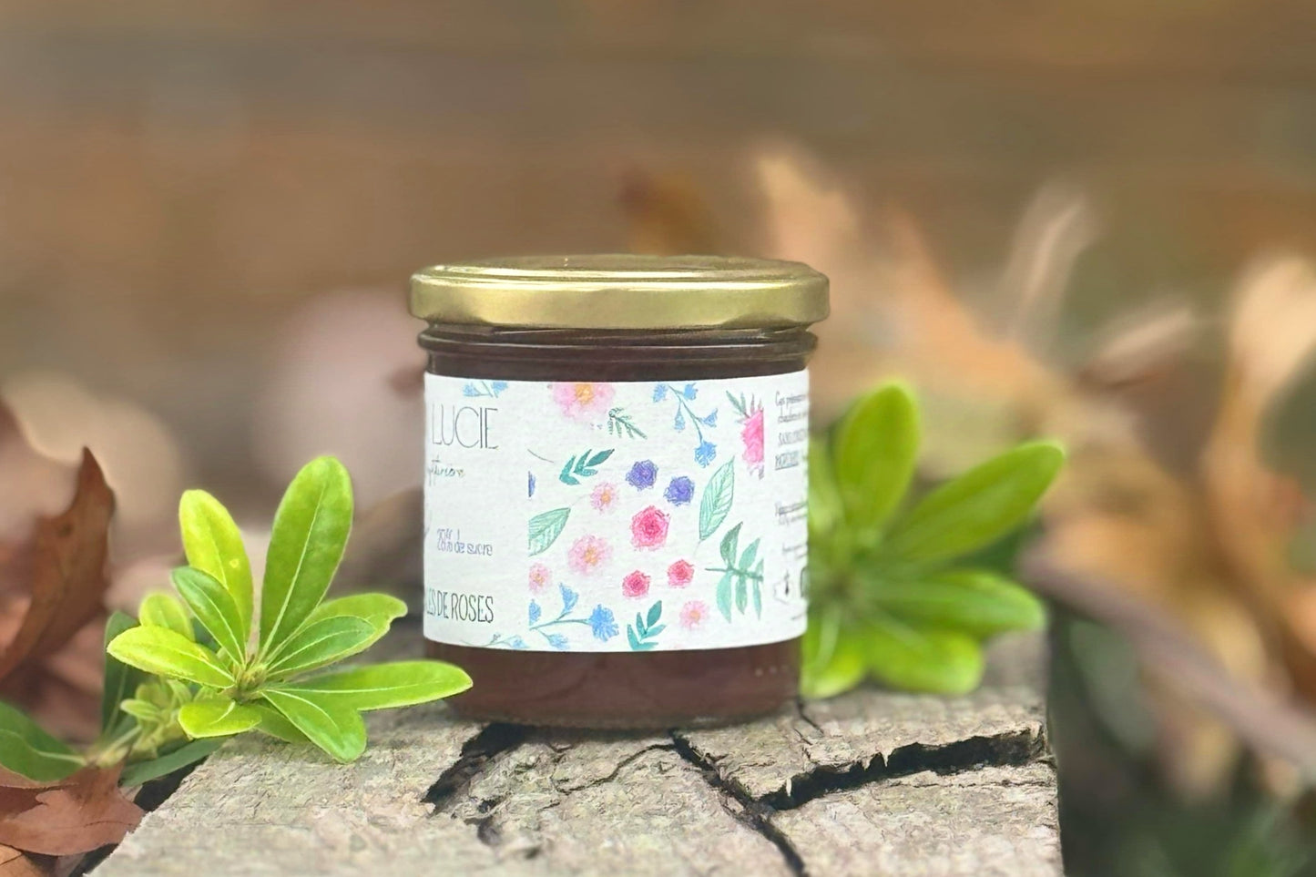 GELÉE DE PÉTALES DE ROSES 28% de sucre