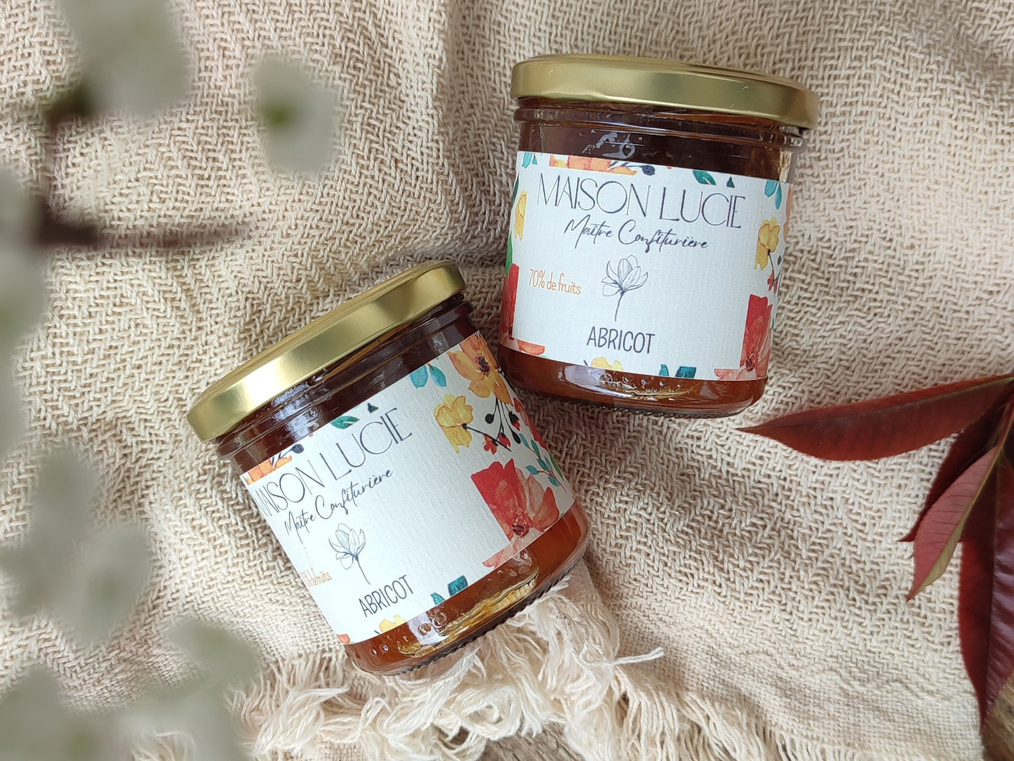 Confiture d'ABRICOT 70% de fruits