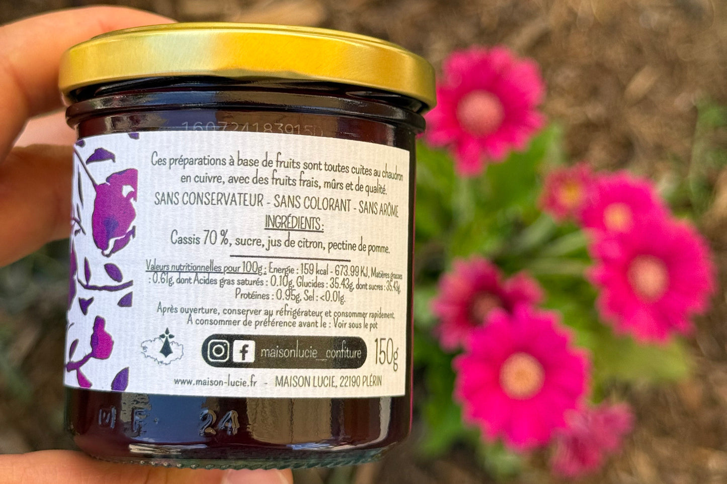 CASSIS 70% de fruits