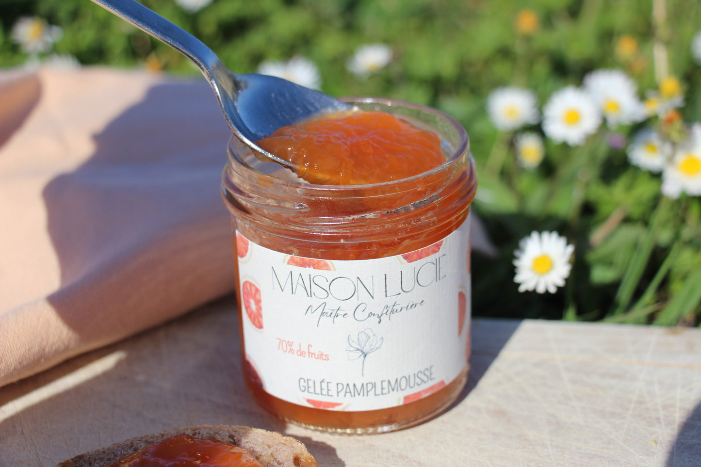 GELÉE DE PAMPLEMOUSSE 70 % de fruits