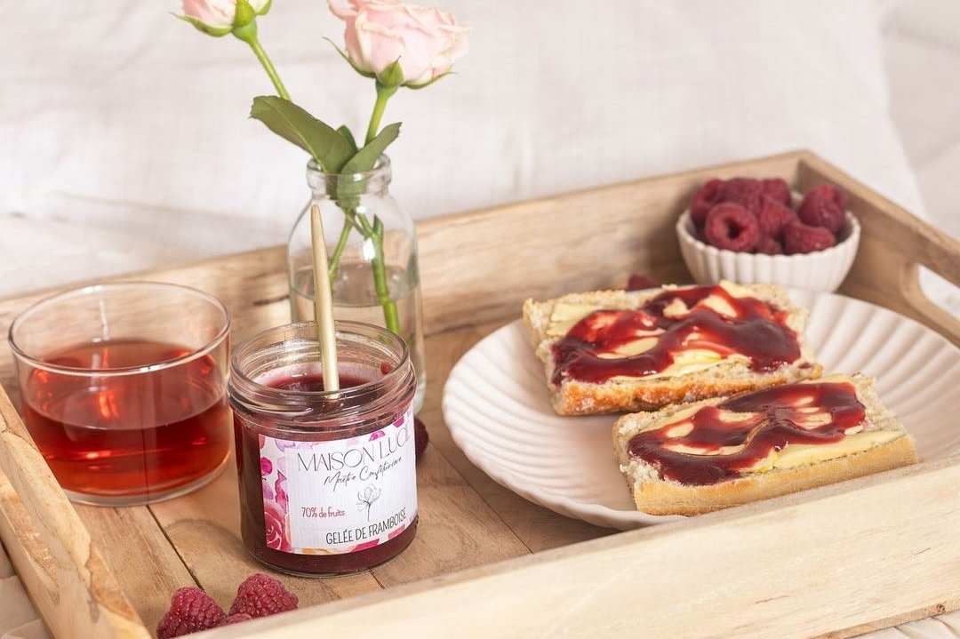 Confiture de FRAMBOISE 70% de fruits