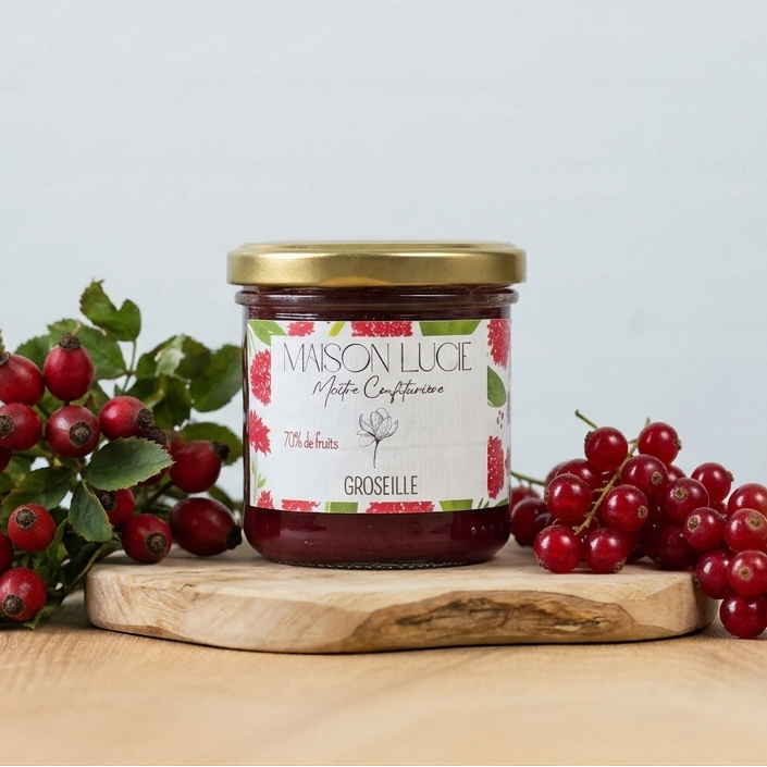 Confiture de GROSEILLE 70 % de fruits