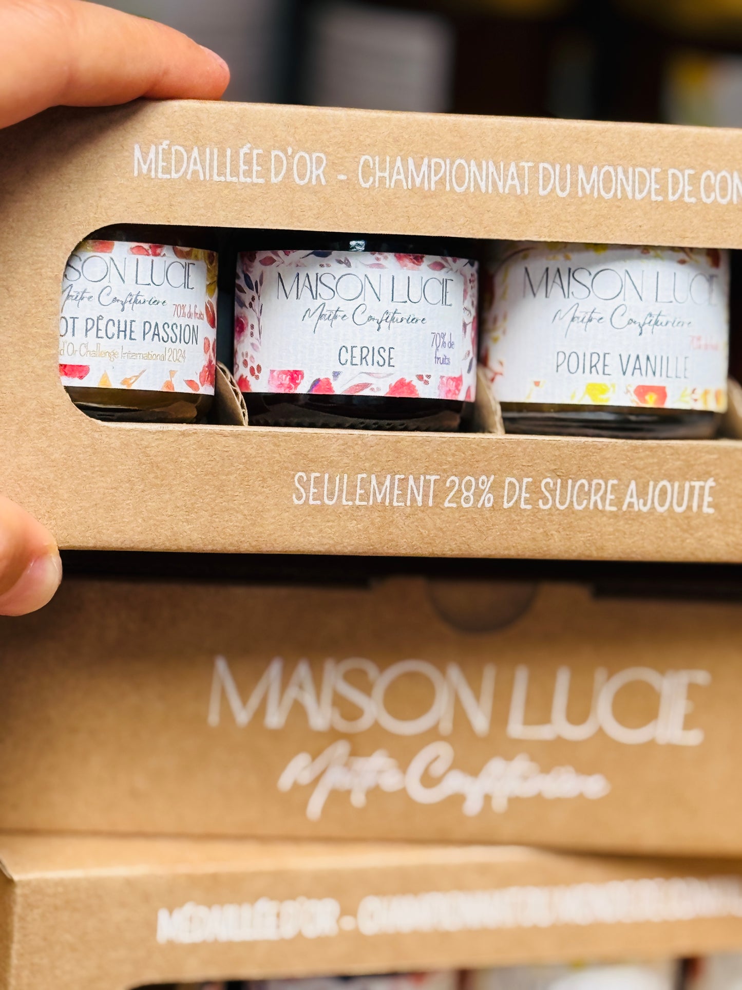 COFFRET DÉCOUVERTE Confitures 70% de fruits