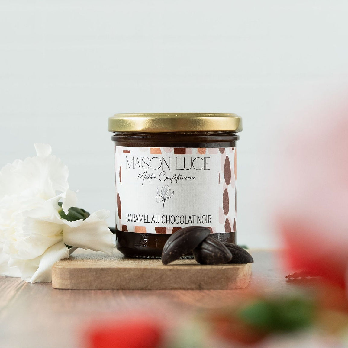 CARAMEL BEURRE SALÉ AU CHOCOLAT NOIR