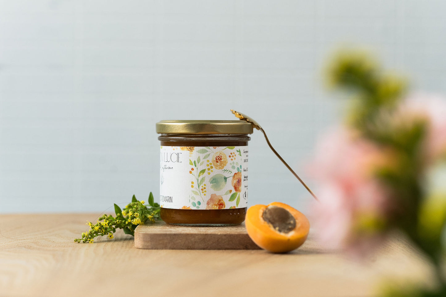 Confiture ABRICOT ROMARIN 70% de fruits